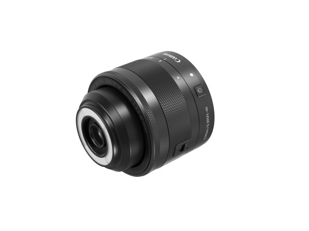 Canon unveils EOS M macro lens with built-in light